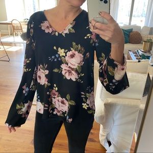 Floral blouse